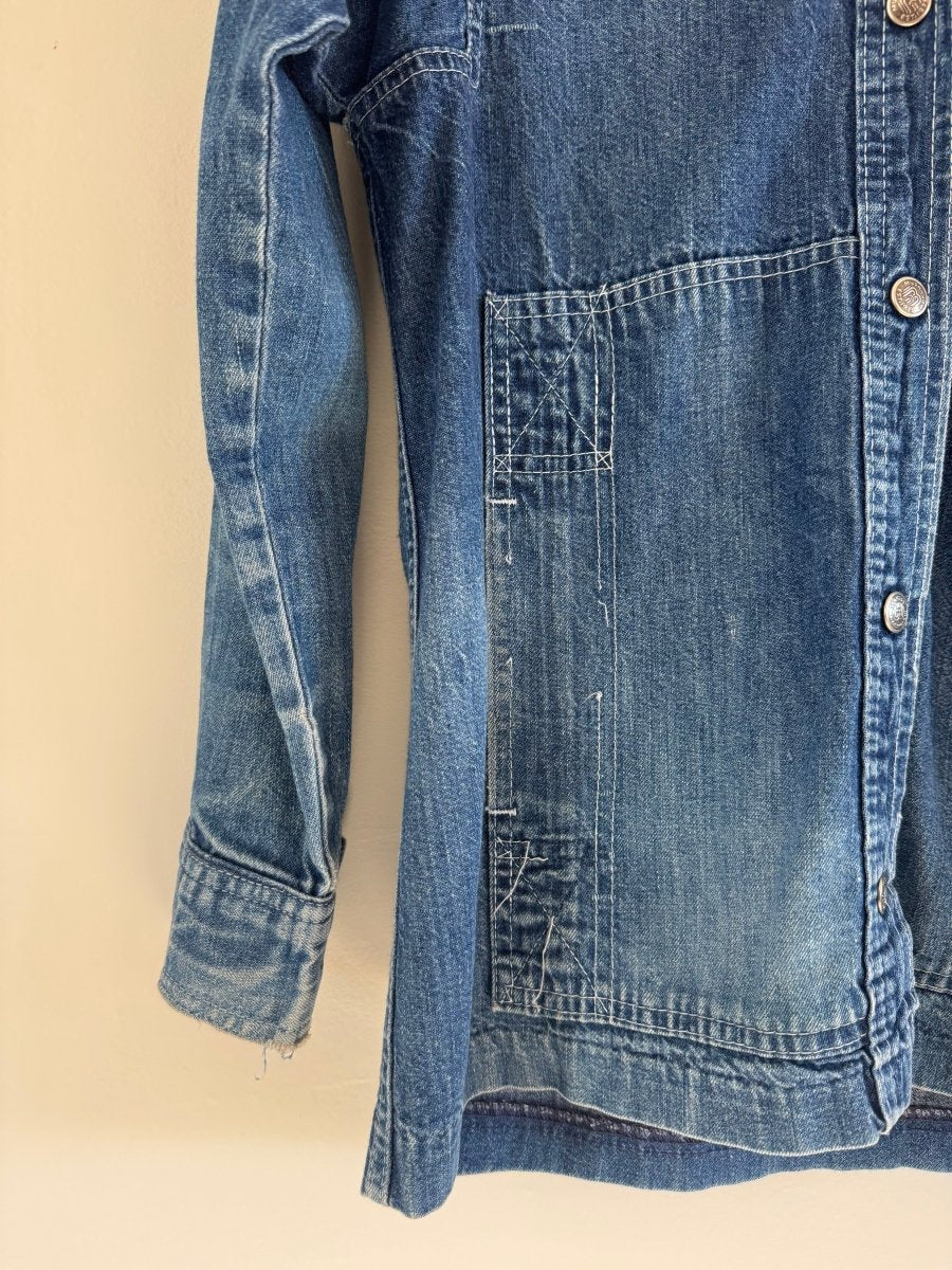 VTG Denim Hooded Jacket - Diamonds & Rust