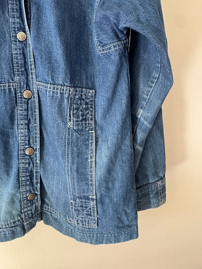 VTG Denim Hooded Jacket - Diamonds & Rust