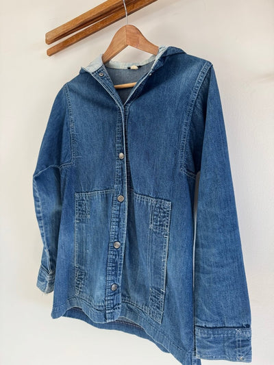 VTG Denim Hooded Jacket - Diamonds & Rust