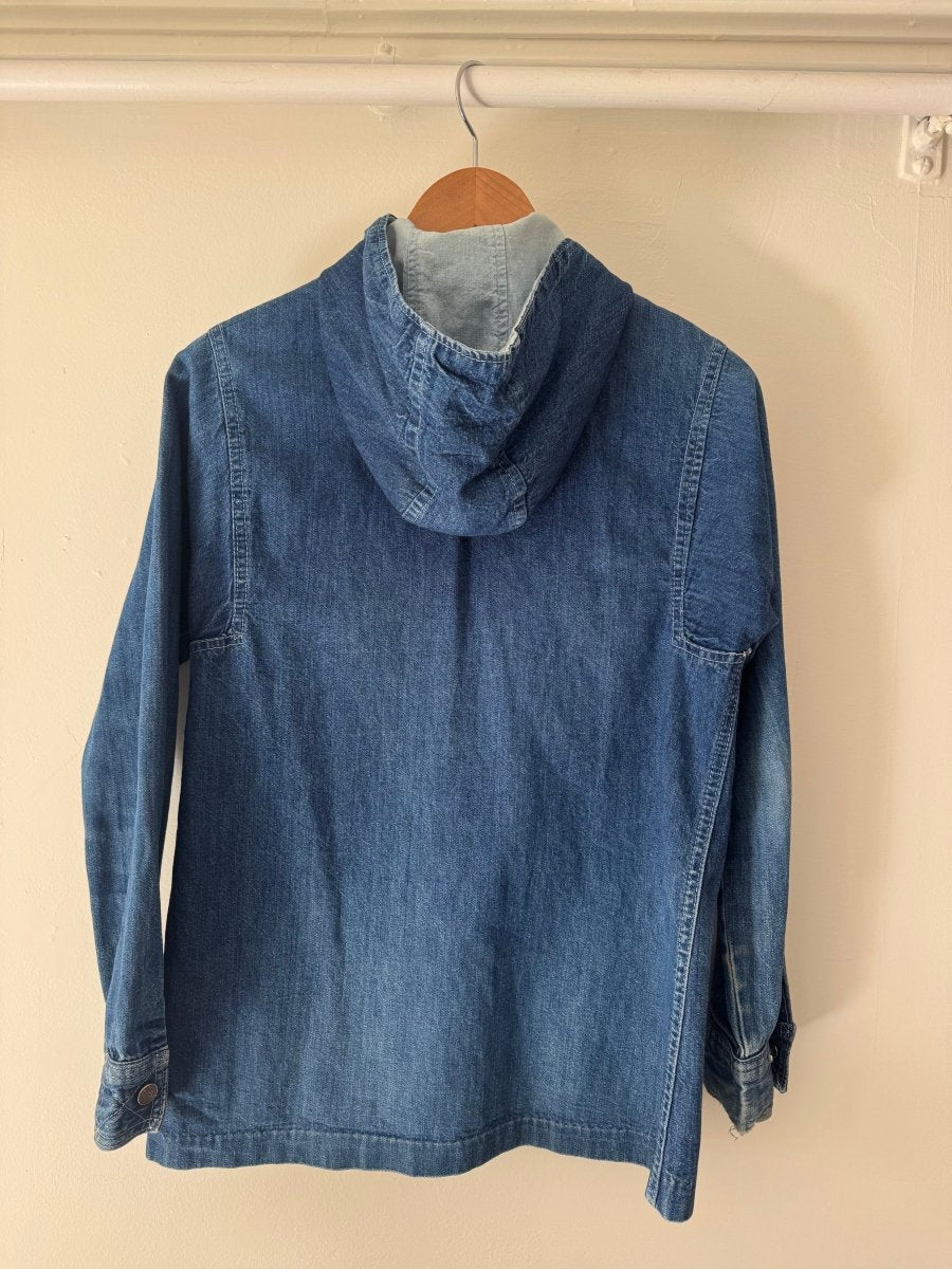 VTG Denim Hooded Jacket - Diamonds & Rust