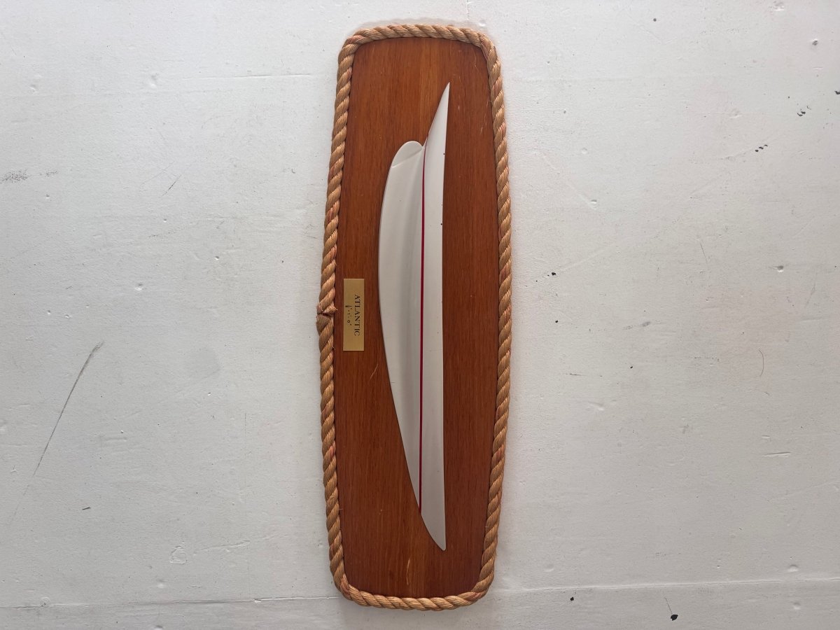 VTG Half Hull “Atlantic" Plaque - Diamonds & Rust