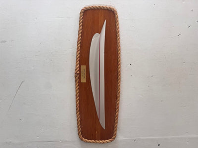 VTG Half Hull “Atlantic" Plaque - Diamonds & Rust