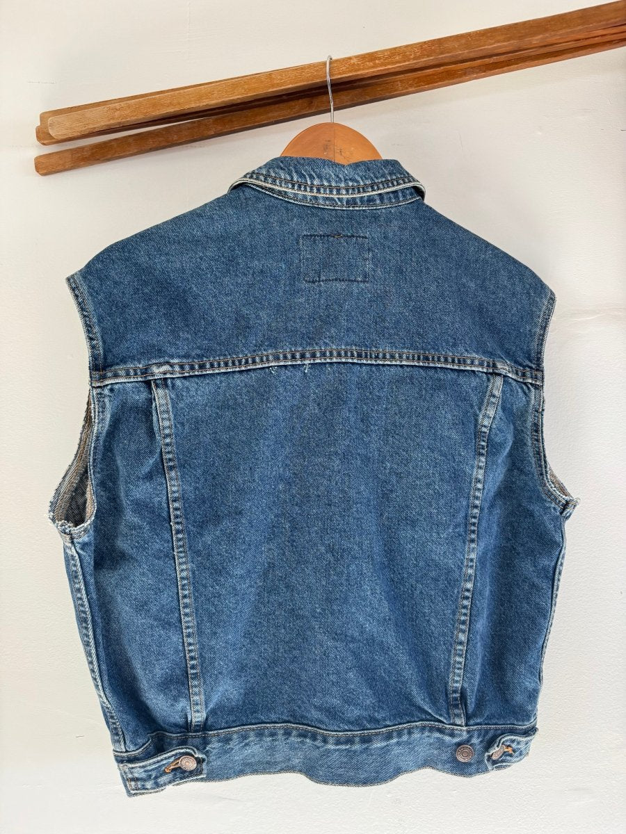 VTG Levi's Sleeveless Jacket - Diamonds & Rust