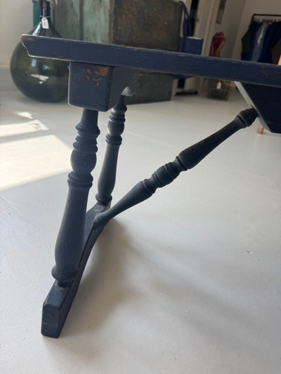 VTG Navy Blue Bench - Diamonds & Rust