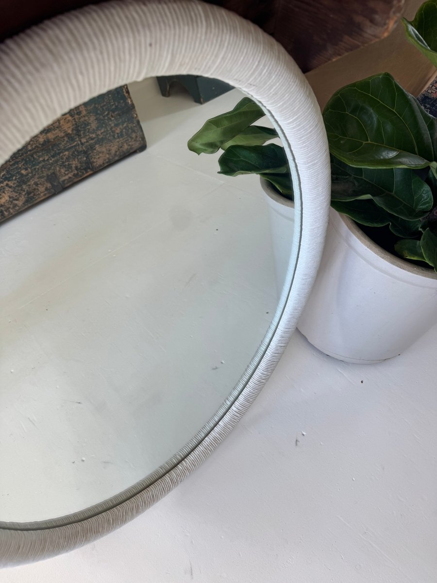 VTG Oval Mirror - Diamonds & Rust