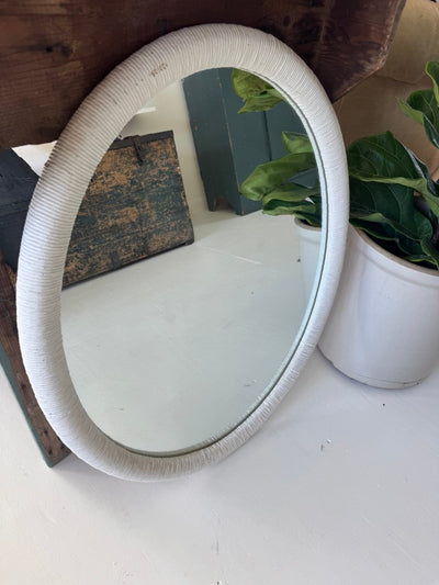 VTG Oval Mirror - Diamonds & Rust