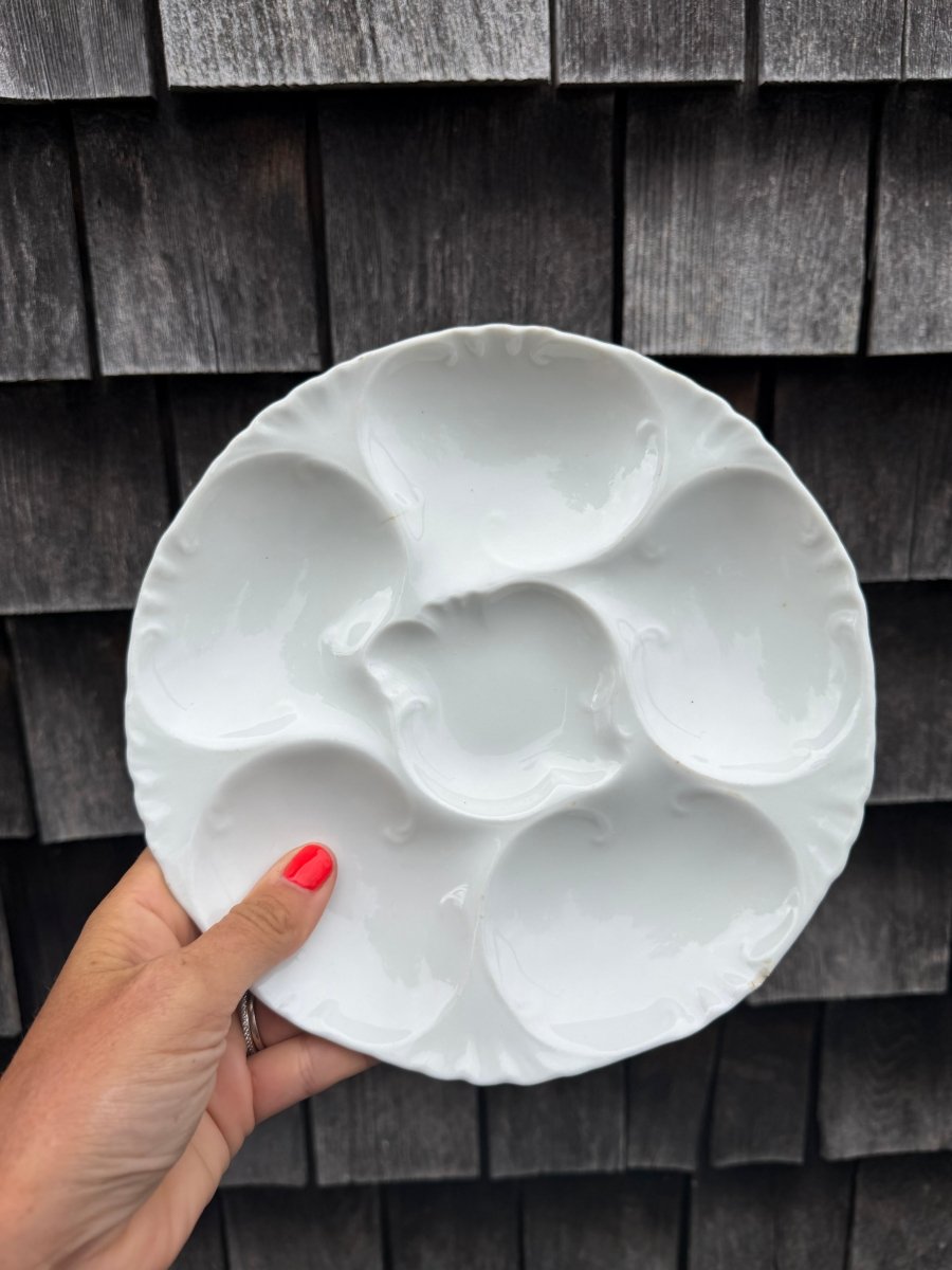VTG Oyster Plate - Diamonds & Rust