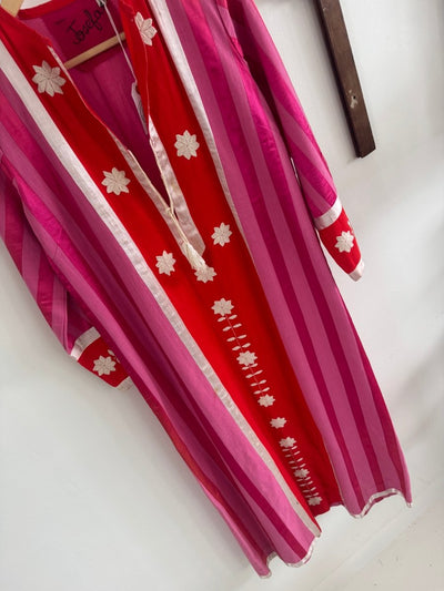 VTG Pink + Orange Caftan 60s - Diamonds & Rust