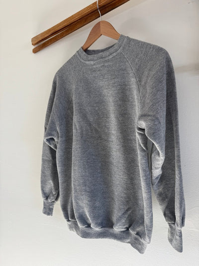 VTG Raglan - Heather Grey - Diamonds & Rust
