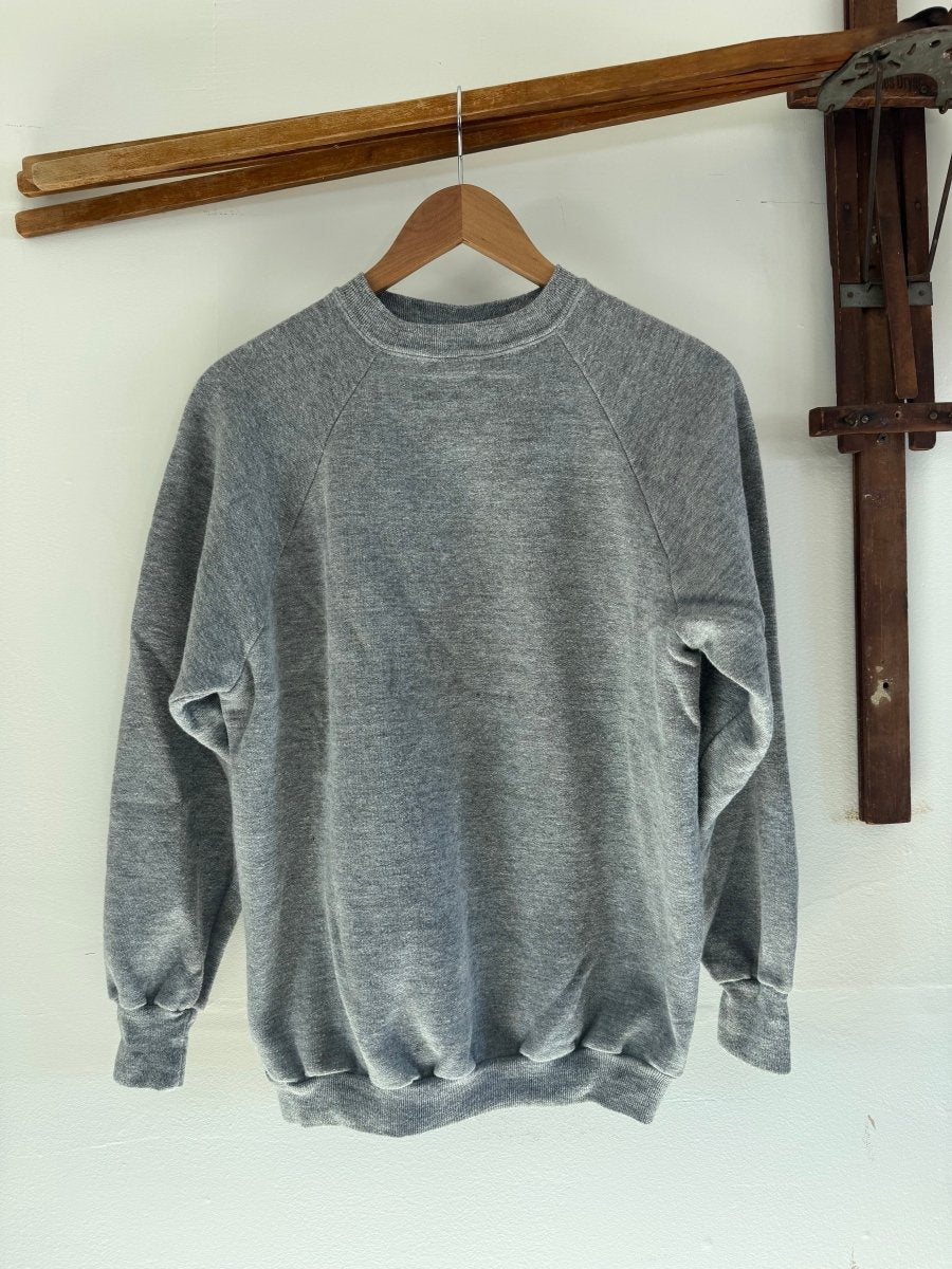 VTG Raglan - Heather Grey - Diamonds & Rust