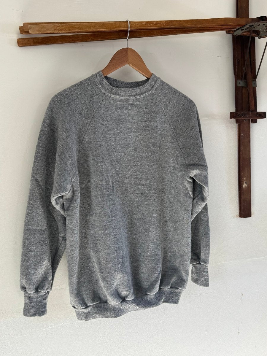 VTG Raglan - Heather Grey - Diamonds & Rust