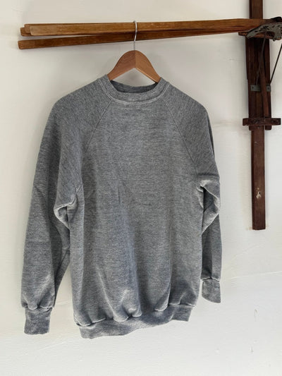 VTG Raglan - Heather Grey - Diamonds & Rust