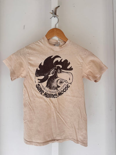 VTG Save Maine's Moose Tee - Diamonds & Rust