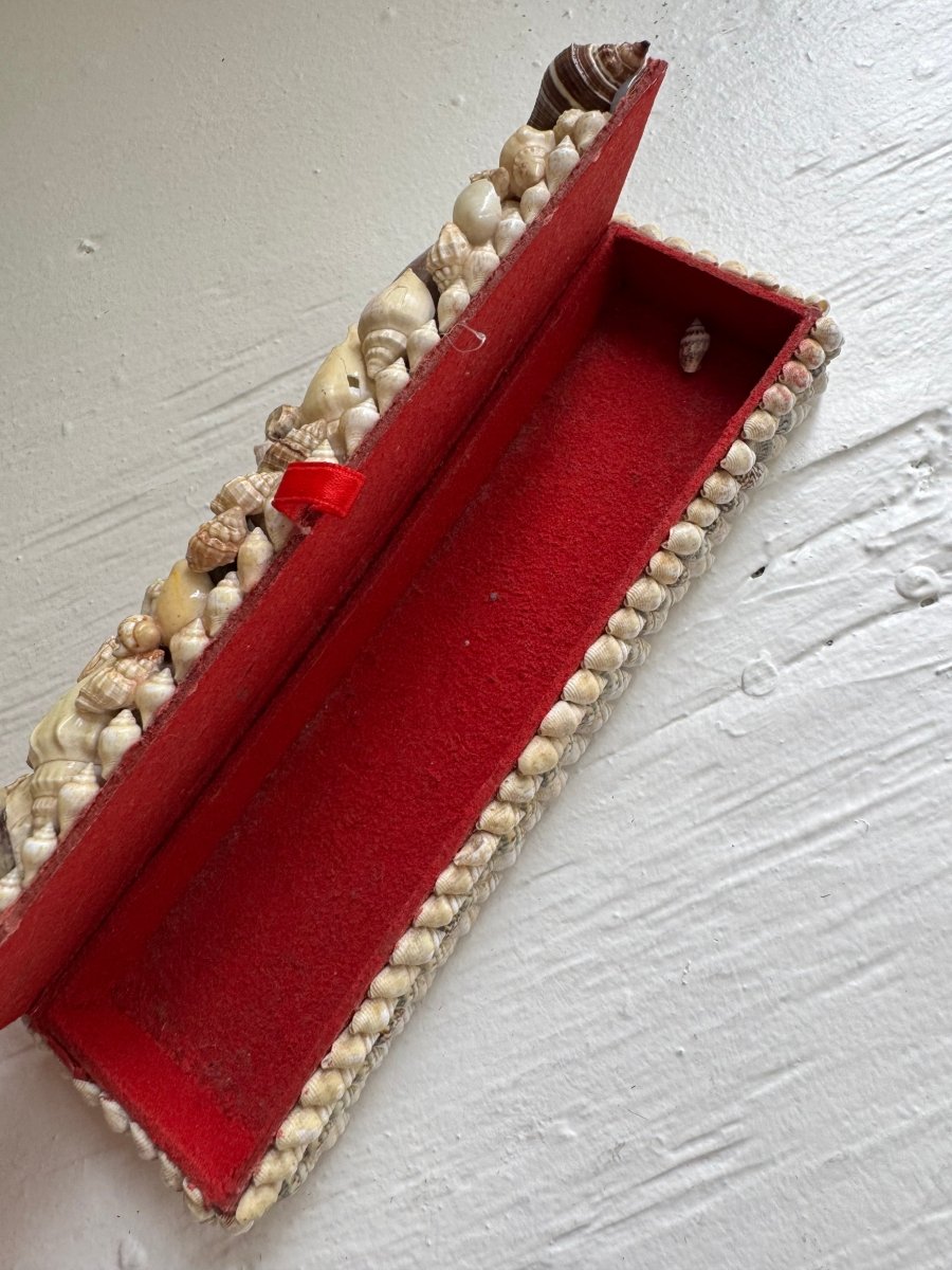 VTG Shell Box Art - Long - Diamonds & Rust