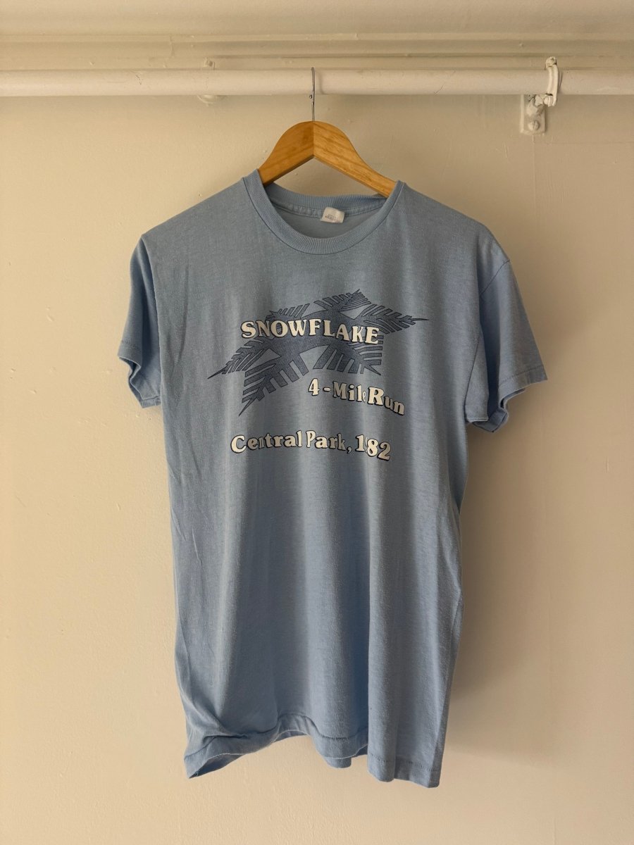 VTG Snowflake 4 Mile Run Tee - Diamonds & Rust