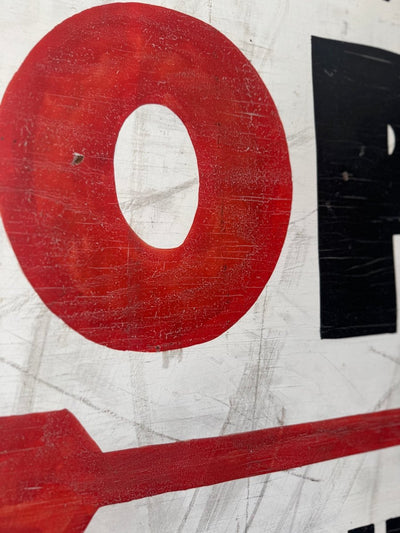 VTG Stand Open Sign - Diamonds & Rust