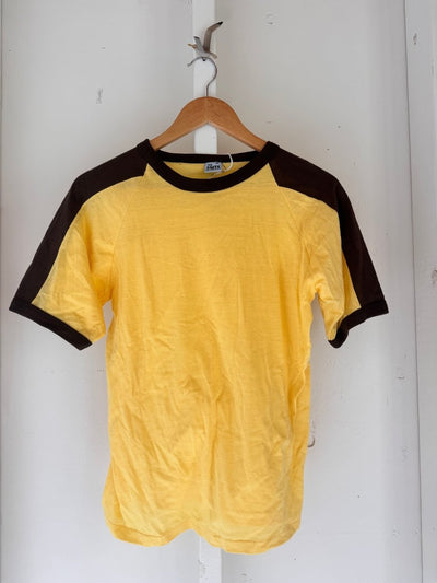 VTG The Knits - Yellow Tee - Diamonds & Rust
