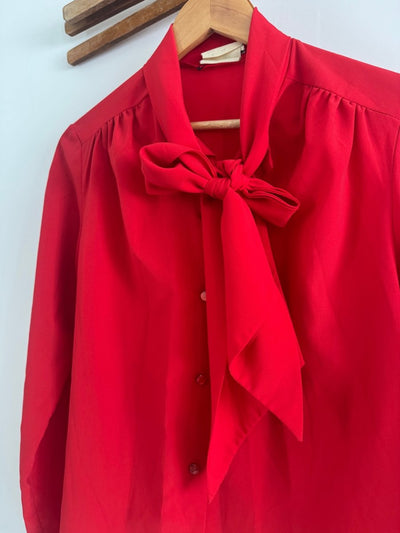 VTG Viyelle Red Button Down Shirt - Diamonds & Rust