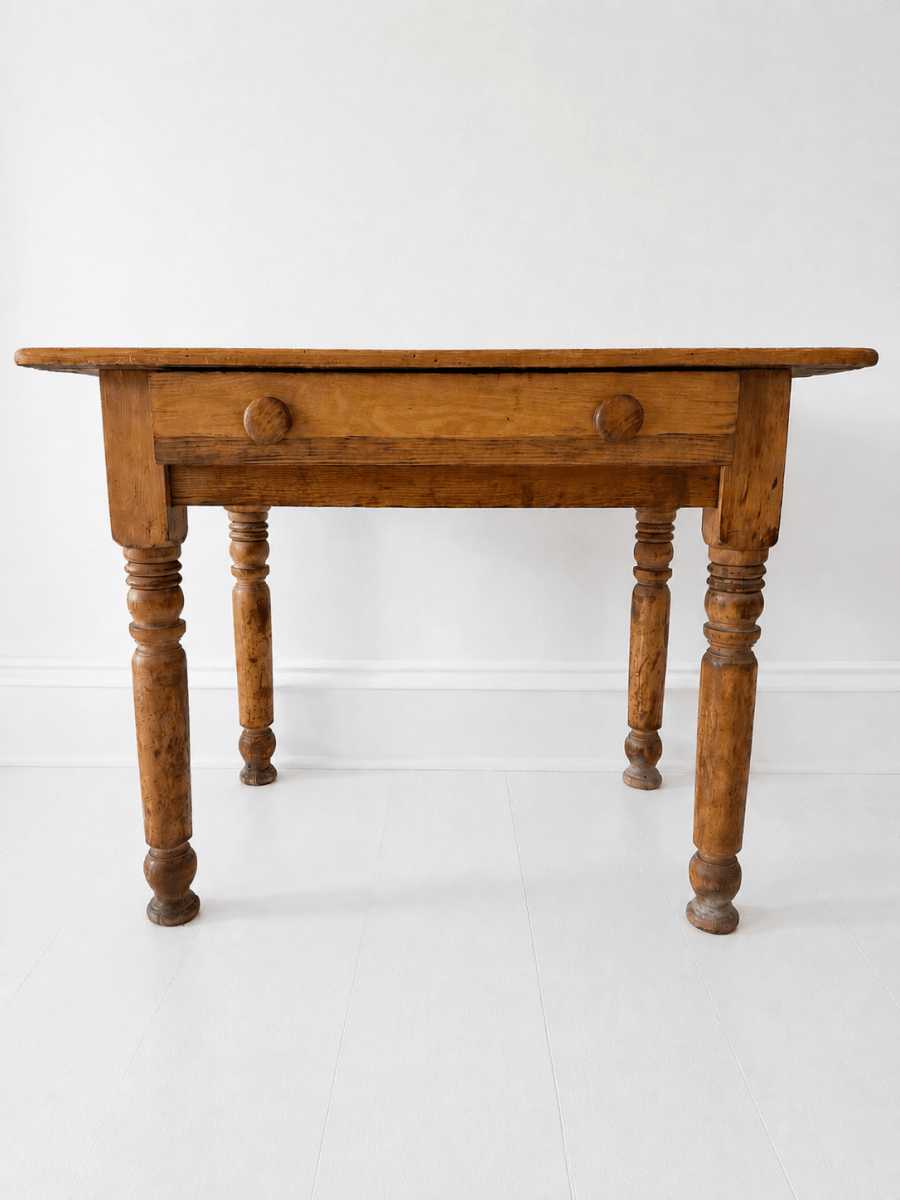 VTG Wood Task Desk - Diamonds & Rust