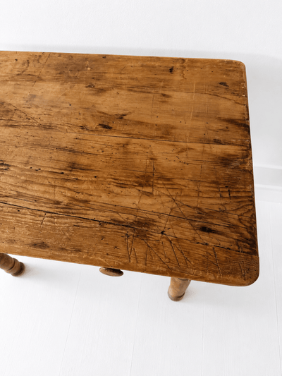 VTG Wood Task Desk - Diamonds & Rust