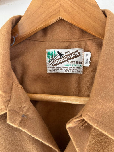 VTG Woodsman Cotton Shirt - Diamonds & Rust