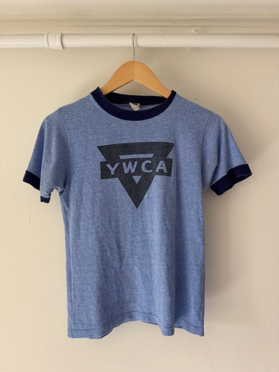 VTG YWCA Ringer Tee - Diamonds & Rust