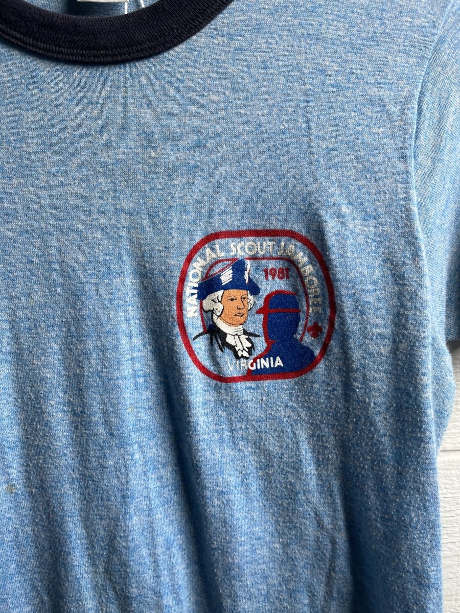 1981 National Scout Jamboree Ringer - Diamonds & Rust