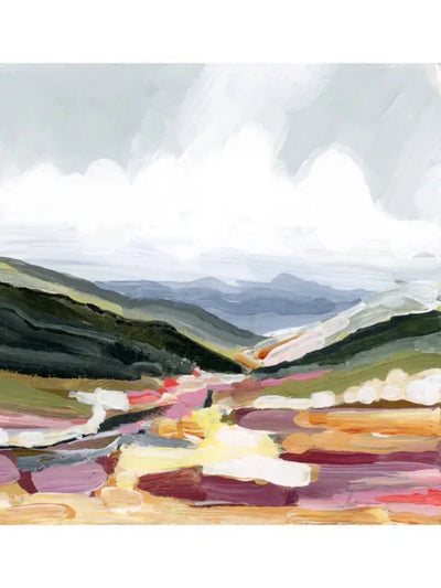 Vibrant Valley Canvas Print