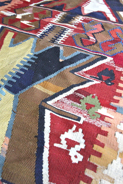 Vintage Flat Weave Rug