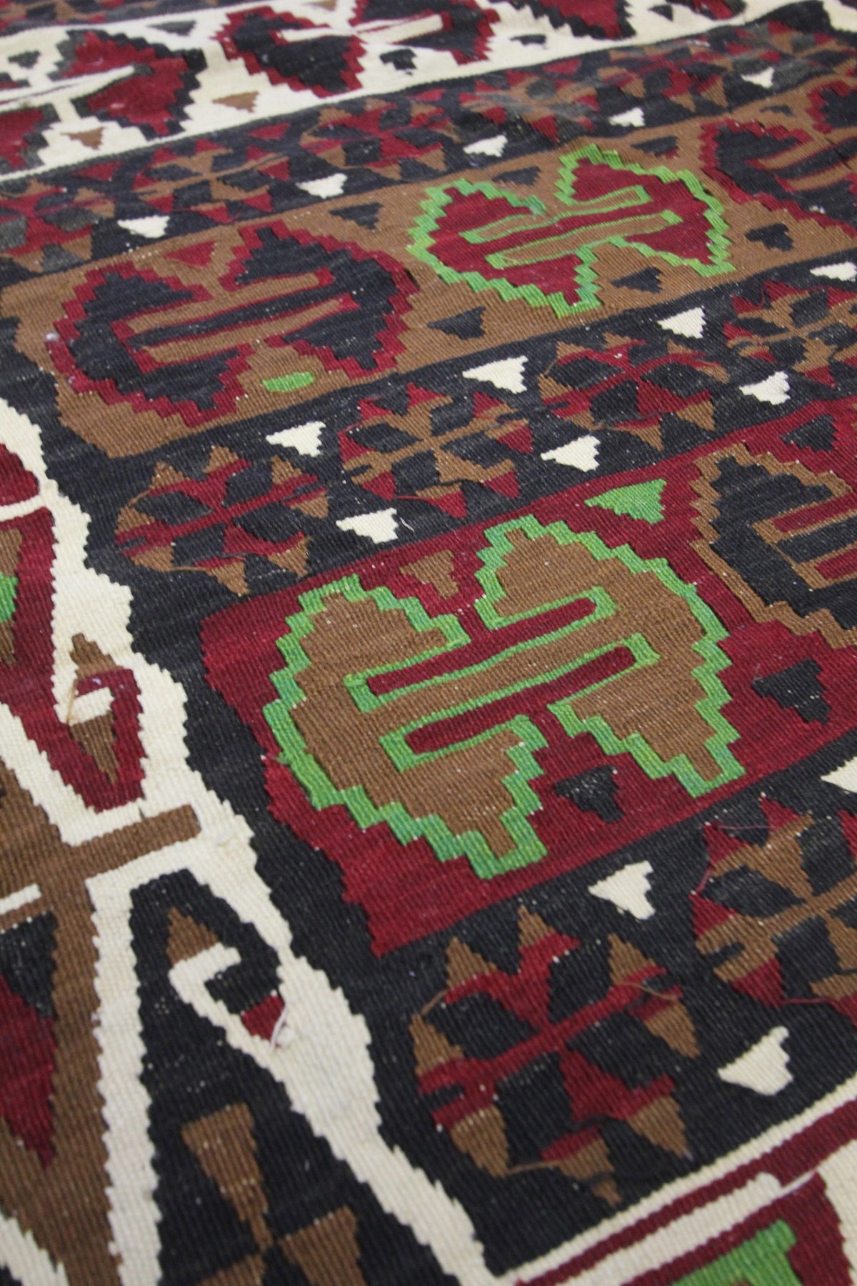 Vintage Flat Weave Rug