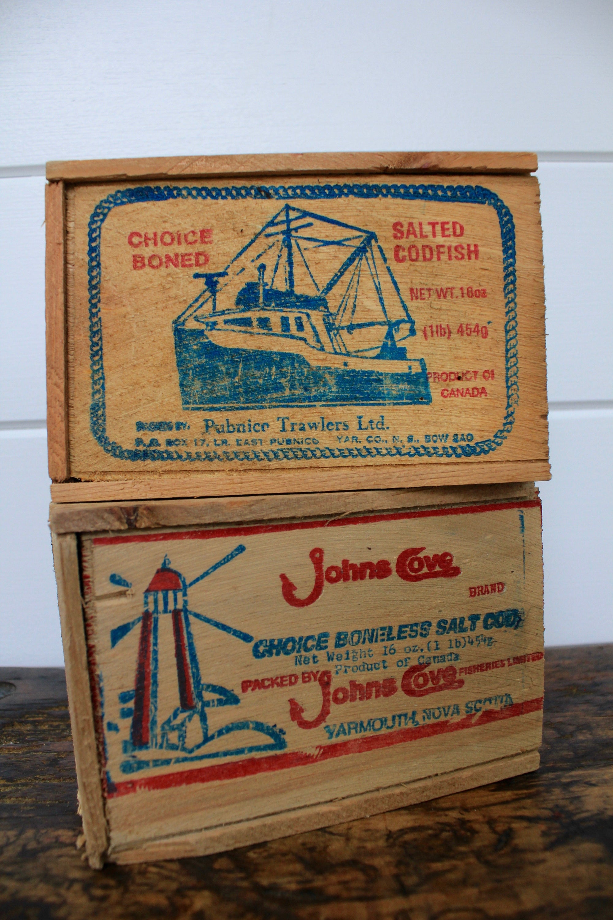 Choice Boned Salted Codfish Box - Diamonds & Rust 