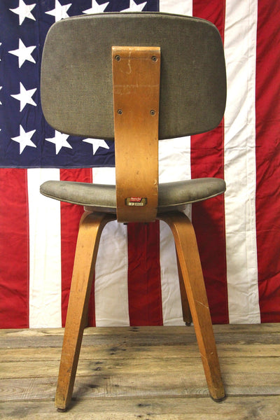 1950s Thonet Molded Plywood Chair - Diamonds & Rust