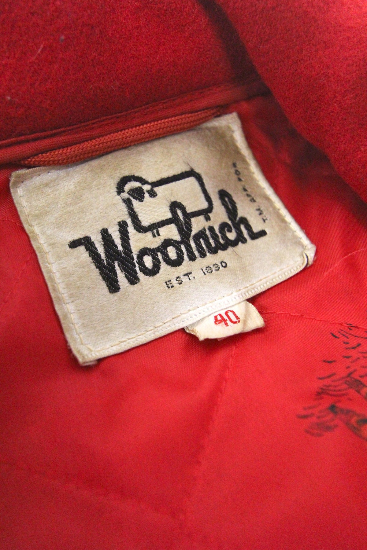 Vintage 1960s Woolrich Hunting Jacket