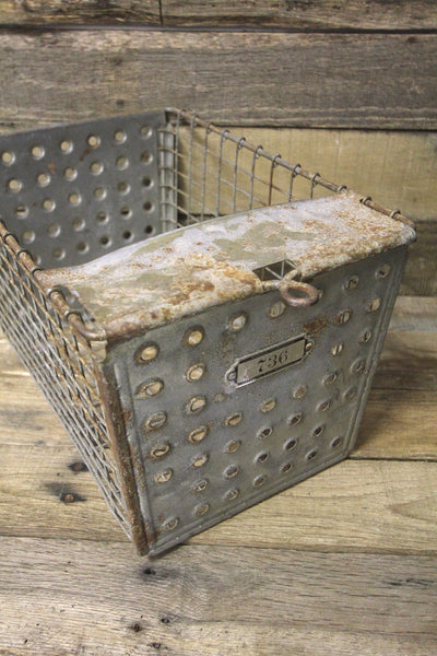Vintage Locker basket #736