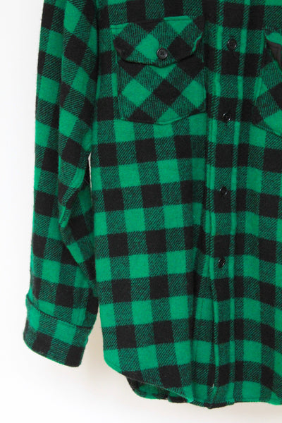 Vintage Woolrich Over Shirt - Diamonds & Rust