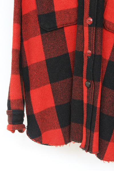 Vintage Woolrich Buffalo Plaid Over Shirt - Diamonds & Rust