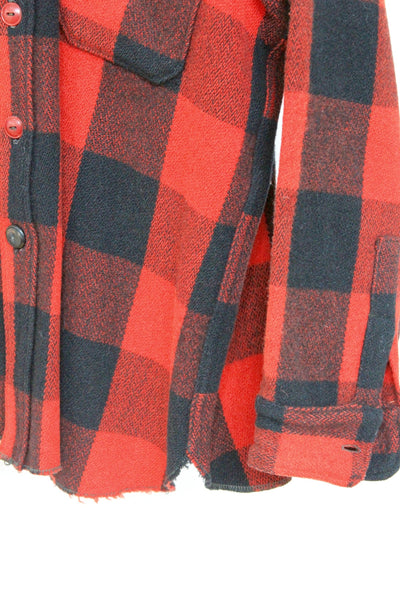 Vintage Woolrich Buffalo Plaid Over Shirt - Diamonds & Rust