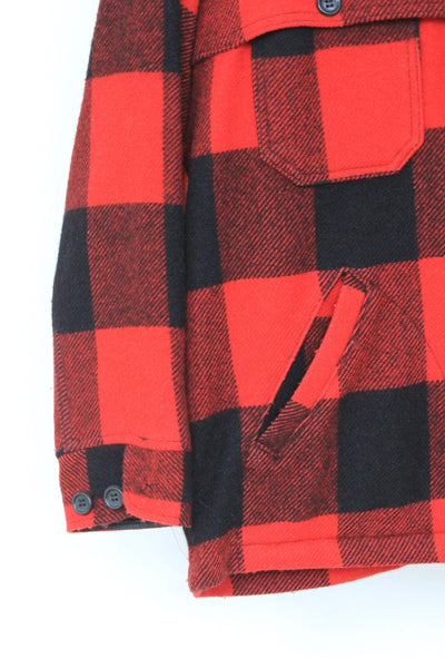 Vintage Woolrich Hunting Coat - Diamonds & Rust