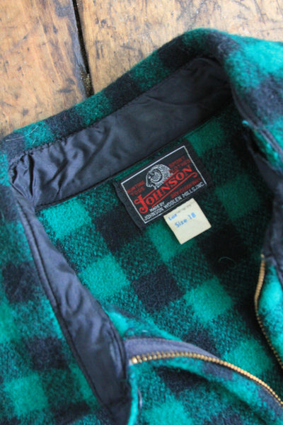 Vintage Johnson Barn Coat - Diamonds & Rust