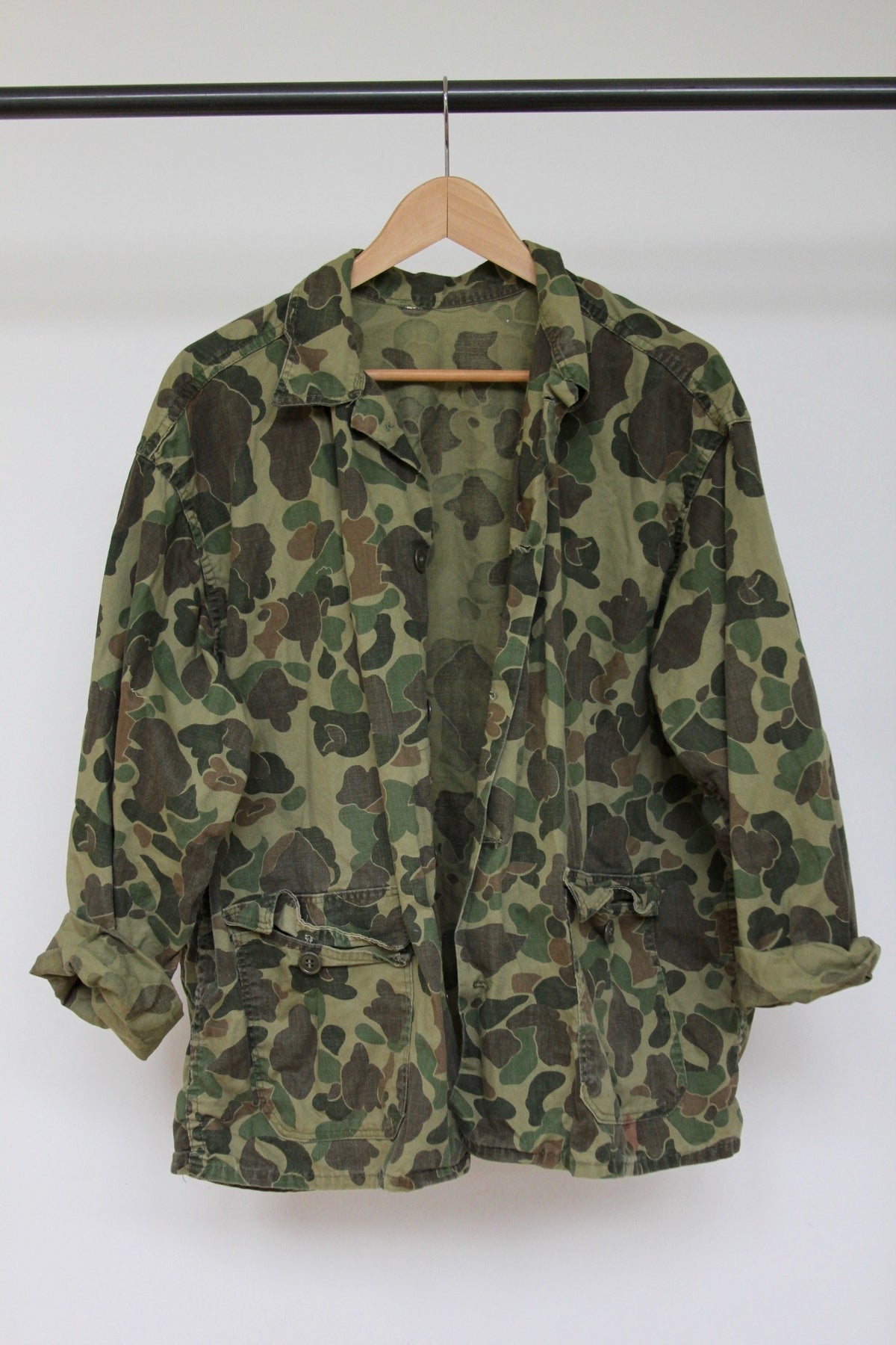 Vintage Camo Overshirt - Diamonds & Rust