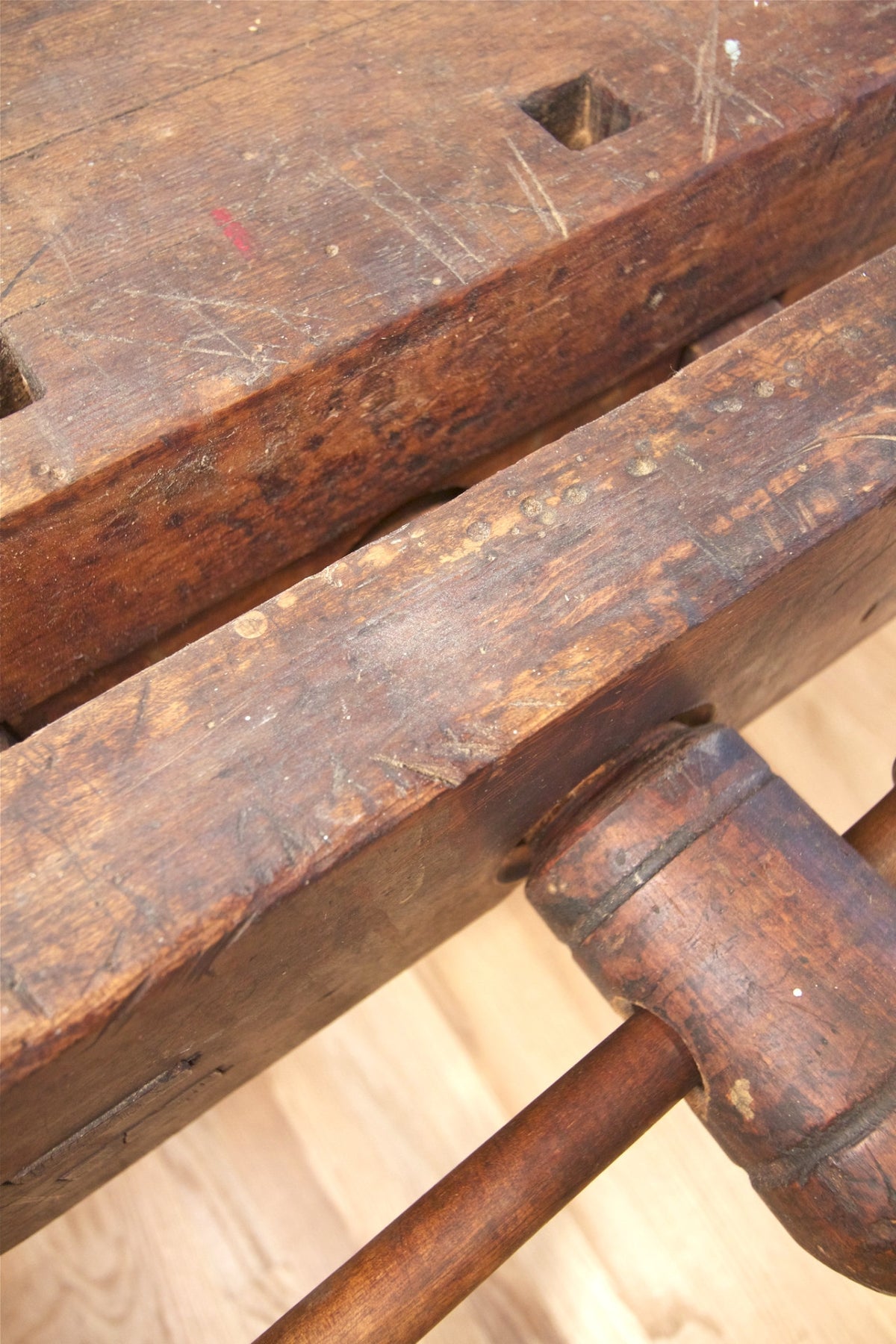 Antique Wood Workbench