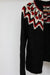Vintage Hand Woven Sweater - Diamonds & Rust