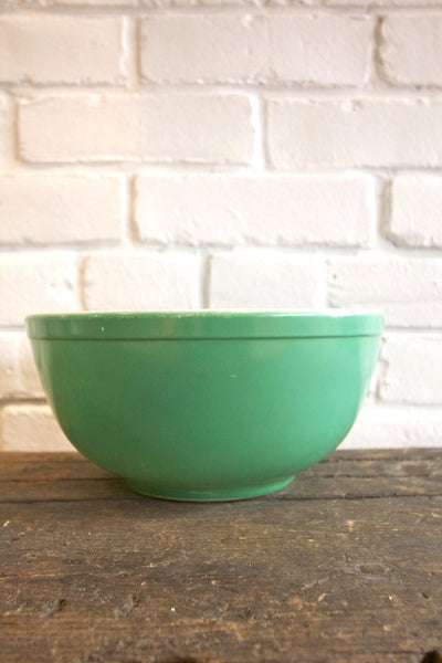 Vintage Green Pyrex Bowl