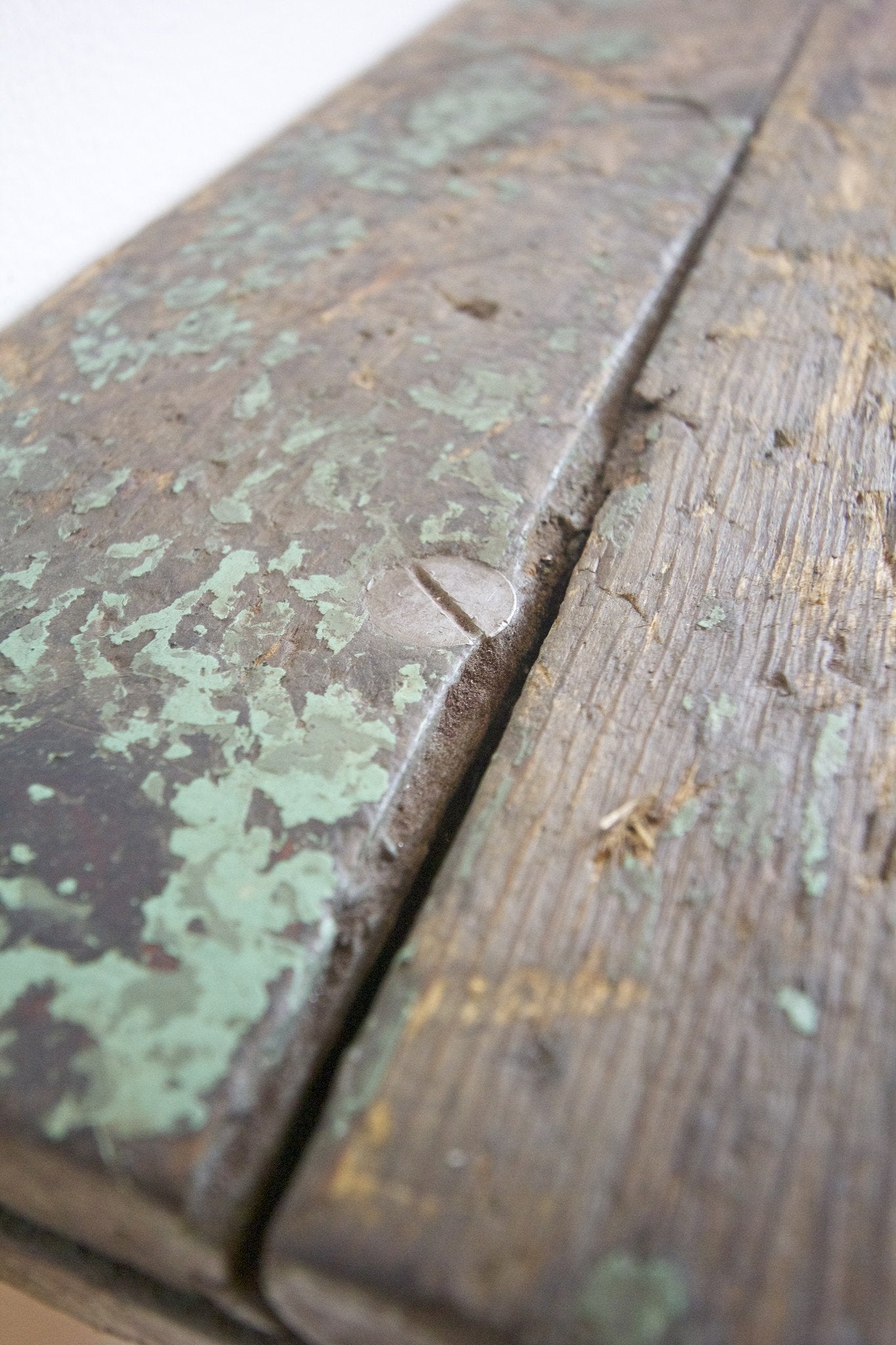 1940s Industrial Portable Workbench - Diamonds & Rust