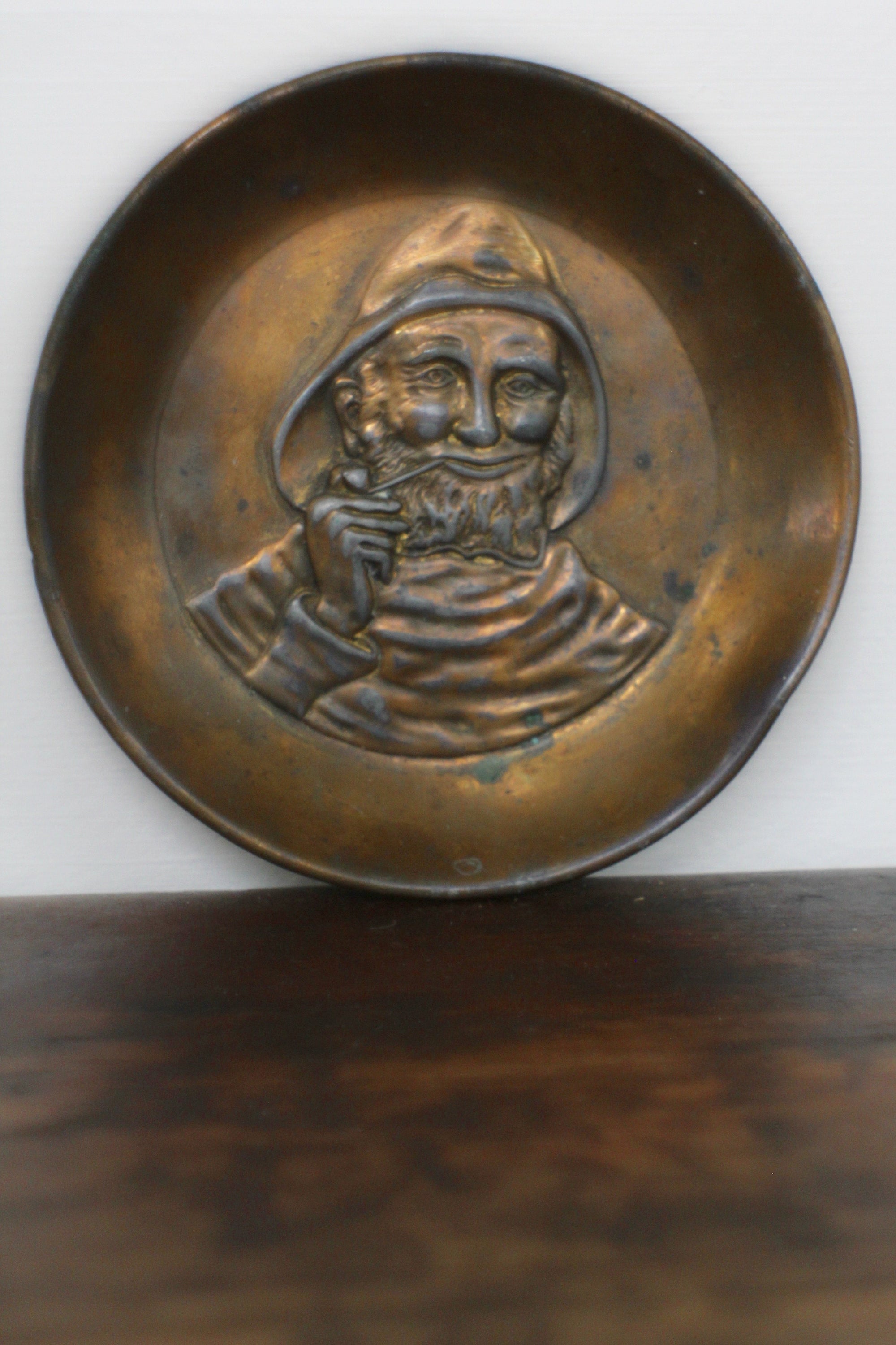 Vintage Fisherman Catch All - Diamonds & Rust