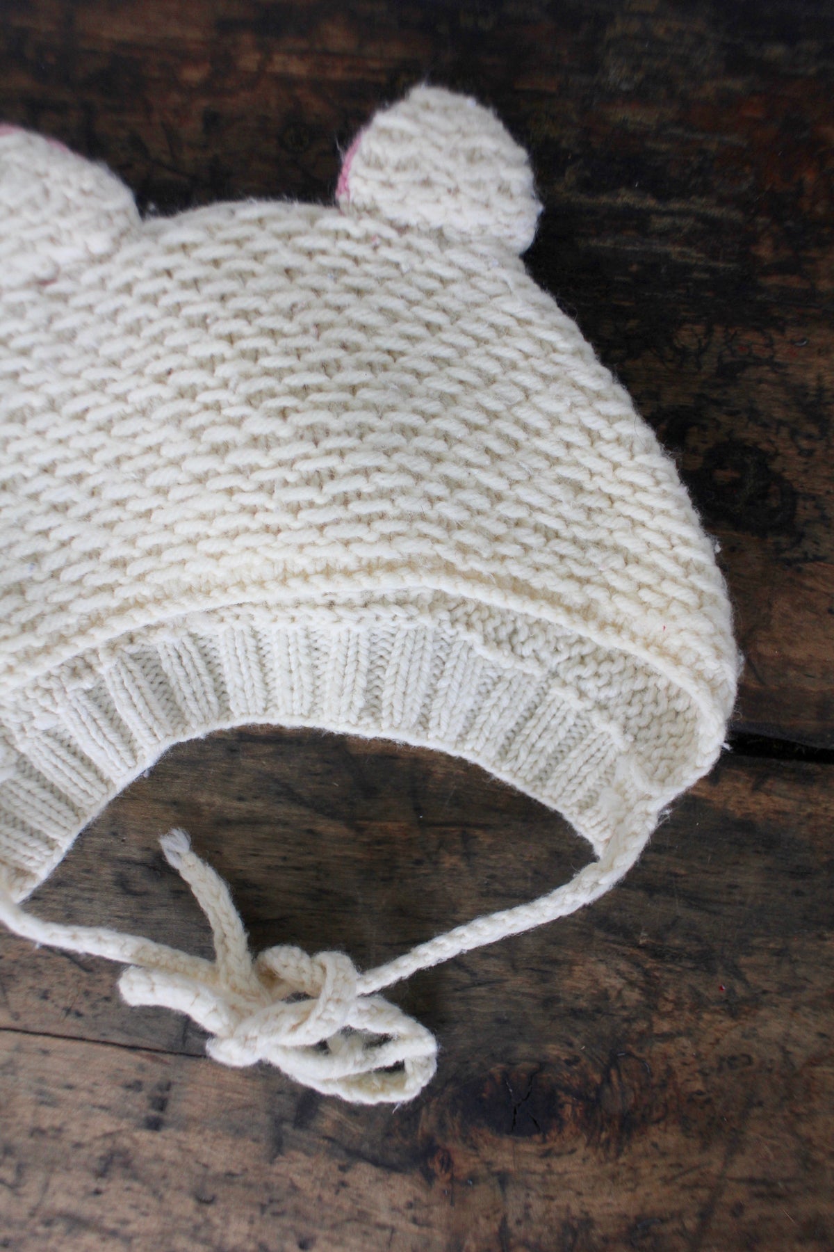 Vintage Handmade Kitty Hat - Diamonds & Rust