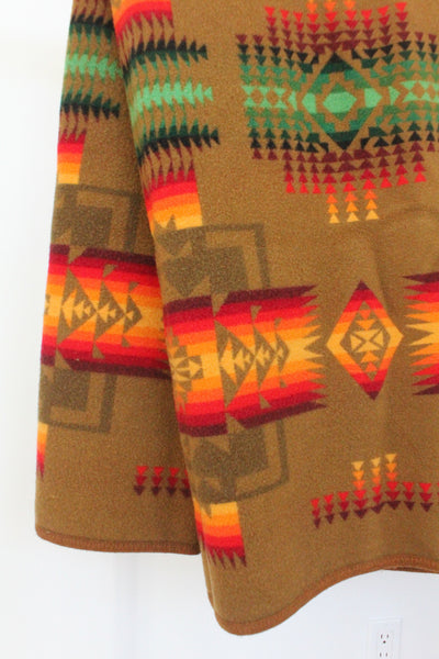 Pendleton Beaver State Brown Blanket - Diamonds & Rust