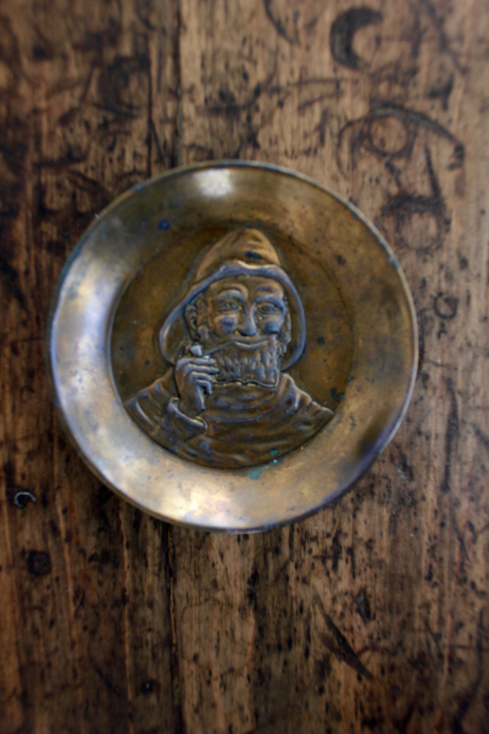 Vintage Fisherman Catch All - Diamonds & Rust 