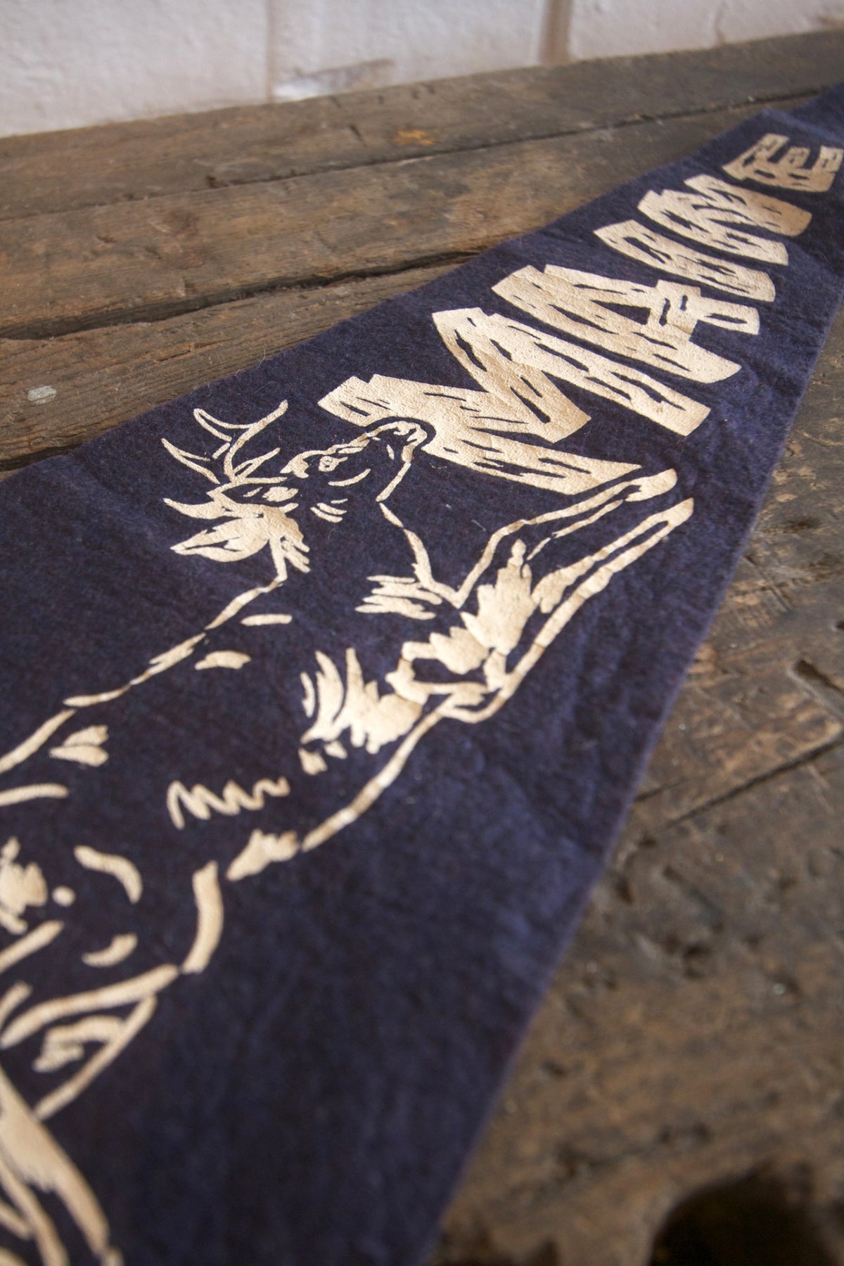 Vintage Maine Pennant