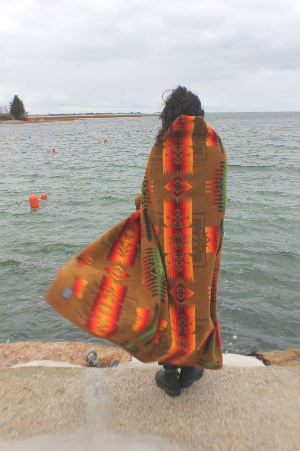 Pendleton Beaver State Brown Blanket - Diamonds & Rust